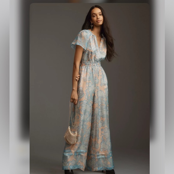 The Somerset Organza Jumpsuit🌸 - Picture 2 of 4